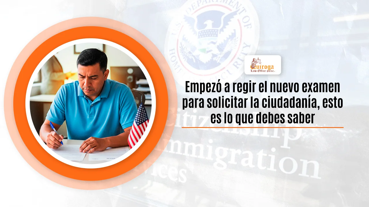 Empezó a regir el nuevo examen para solicitar la ciudadanía, esto es lo que debes saber